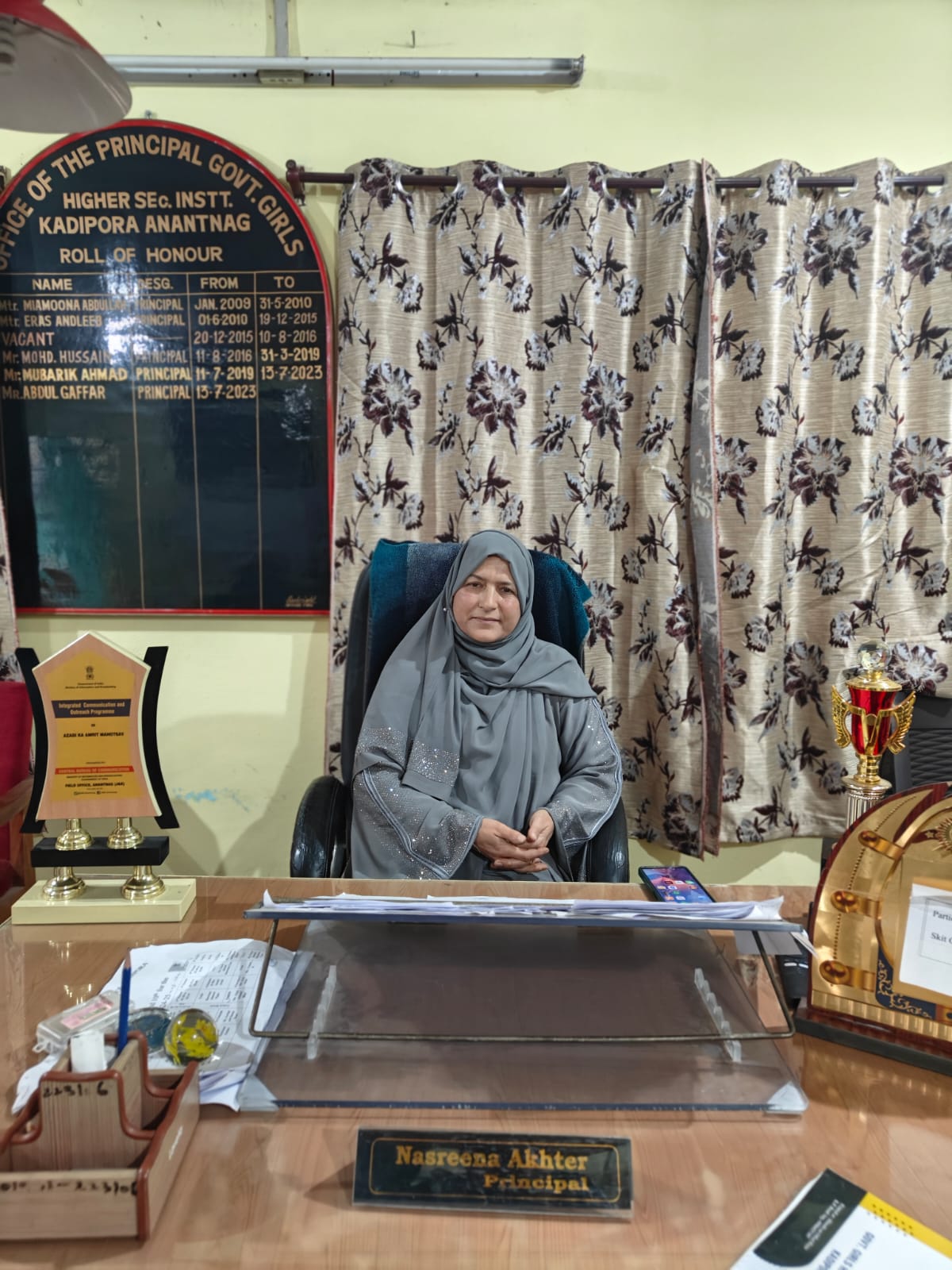 Worthy Principal Madam